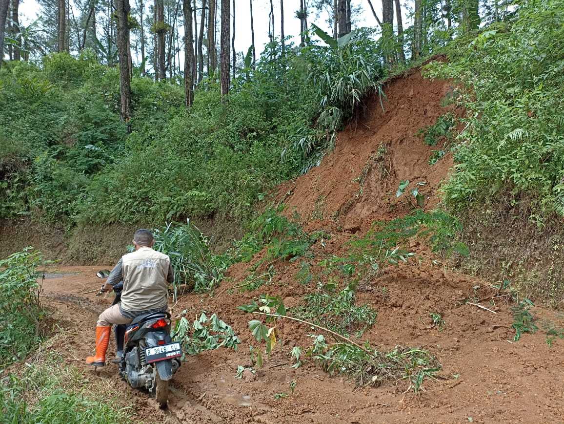 Featured image for Tanah Longsor Tutup Akses Jalan Kabupaten di Mlaya